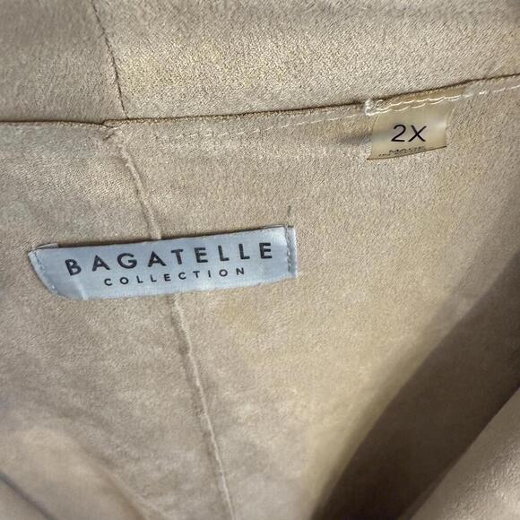 Bagatelle Draped Open-Front Jacket – Size 2X - Picture 3 of 6